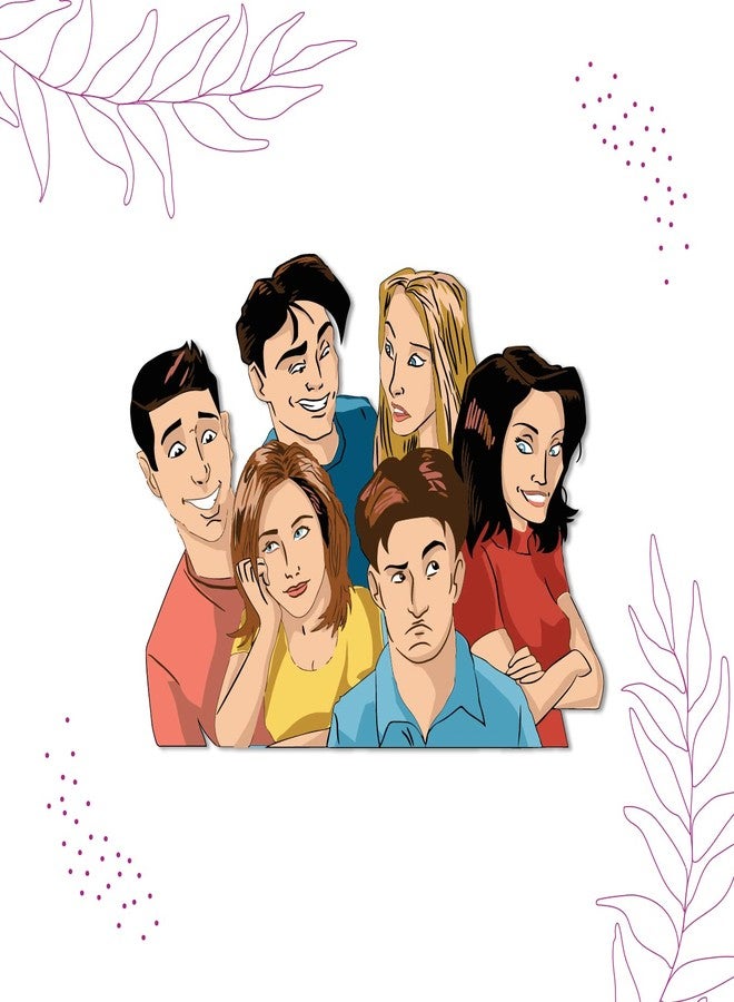 Bhai Please Friends Wooden Fridge Magnet (Pack of 1 pc) Friendship Day Gift, Gift for Friends - Image 3